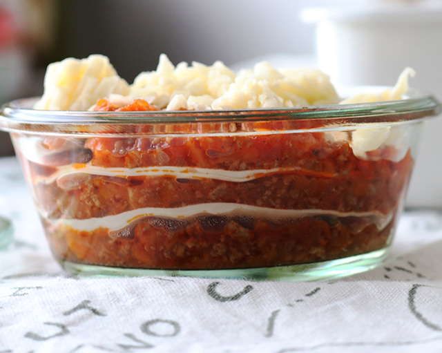 夏はWECKで!もっちり餃子の皮ラザニアを作ろう