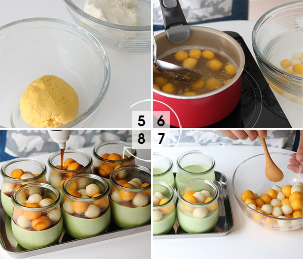 中秋の名月、十五夜を楽しむ「豆腐で柔らか白玉団子、お月見スイーツ」の作り方