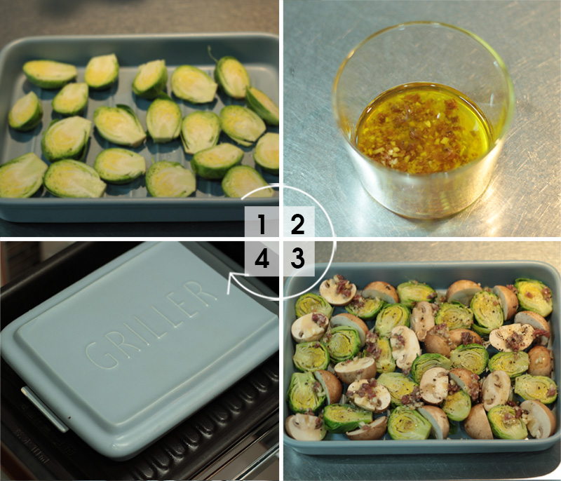 グリラーで作ろう!「野菜のグリル焼き2種」