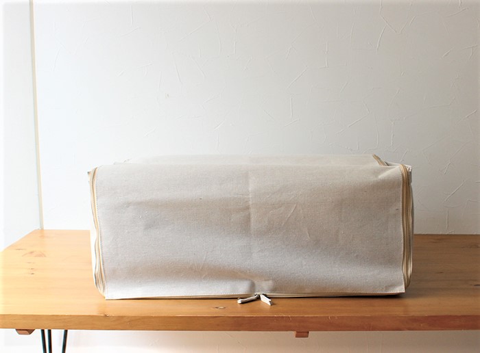 【冬寝具の衣替え】家族分の毛布がスッポリ!収納グッズ見つけました。