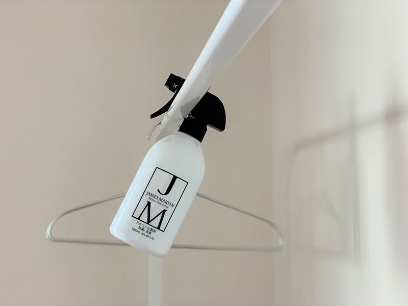 暮らしの景色を美しくする除菌剤「JM(ジェームズマーティン)」で家族を守ろう。~フレッシュ・サニタイザー編~