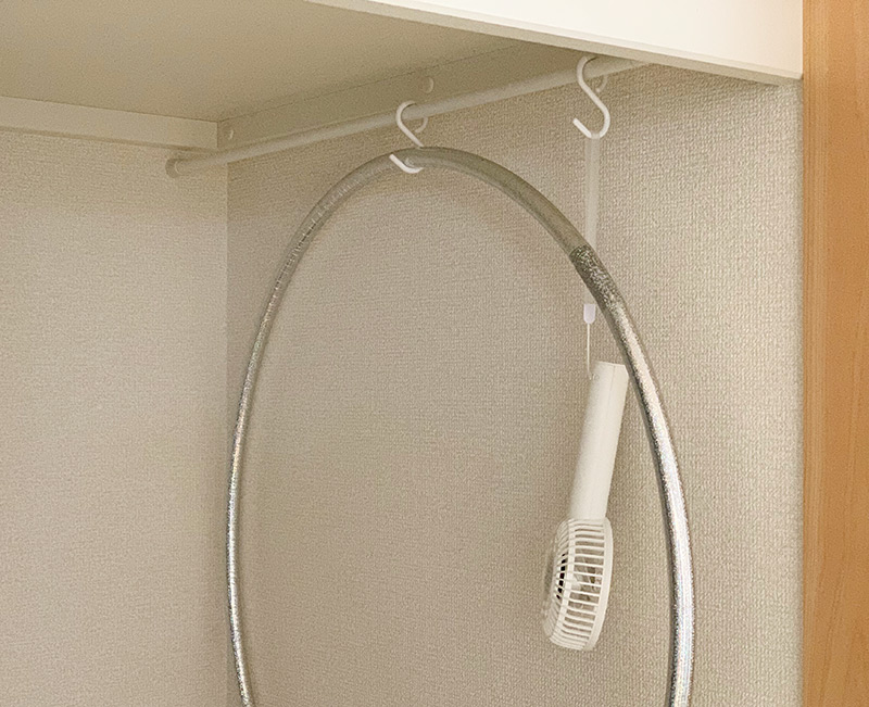 「カラン！」とS字フックが落ちるストレスからさようなら！