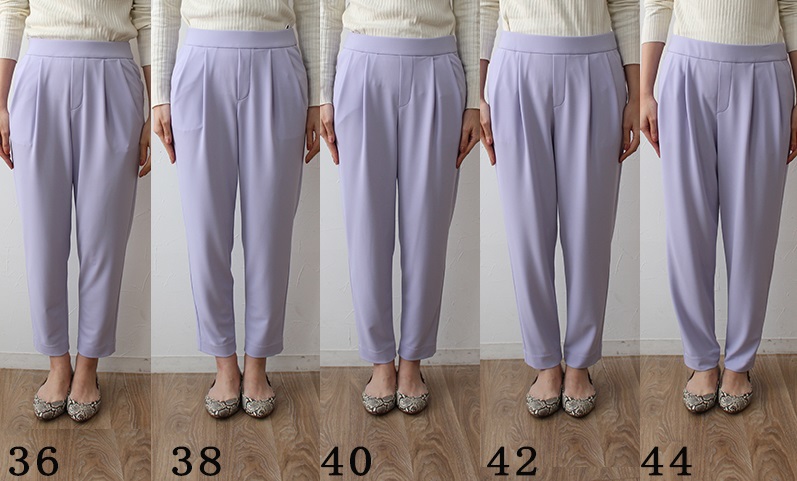 あのプルプルパンツ！＜定番＞＆＜新作ワイド＞5サイズ全てスタッフが履き比べてみました