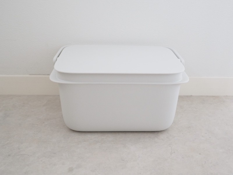 このくらいのサイズを探してた!つけ置きするのにちょうどいい、MARNAの量がはかれる小さめのバケツ