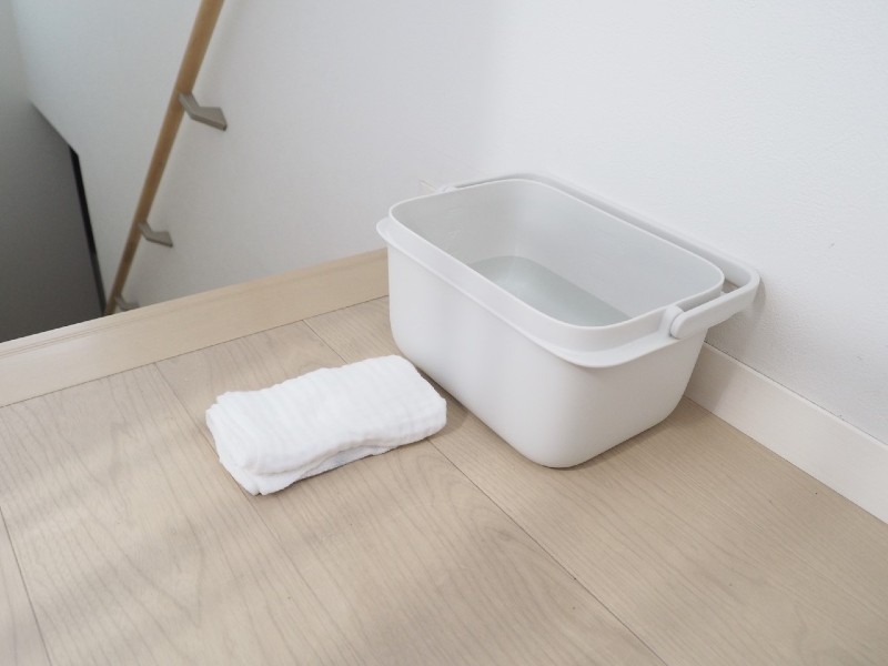 このくらいのサイズを探してた!つけ置きするのにちょうどいい、MARNAの量がはかれる小さめのバケツ