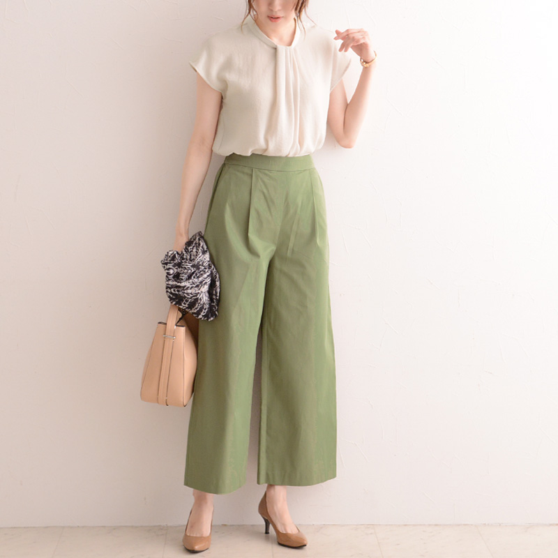 今年選ぶならこのワイドパンツ!低身長さんもOKな着こなしコーディネート6選