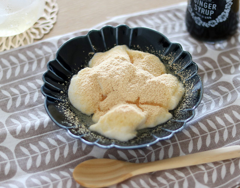 夏の疲れを美味しくリセット、免疫力アップにちょっと特別な黒糖ジンジャー&レモン(ミルク餅レシピ付き)