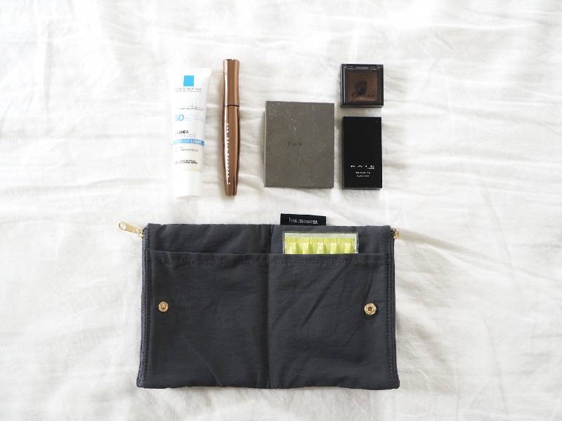 小さいのに十分な収納力!ポーチとして普段使いできるbon momentのティッシュ&マスクポーチ