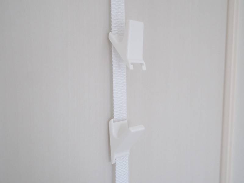 賃貸1LDKのわが家にピッタリ!ドアが収納場所になる省スペースな「ドアフック」