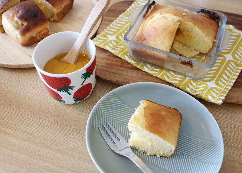 トースターで簡単!セラベイクで作る厚焼きパンケーキの朝ごはん