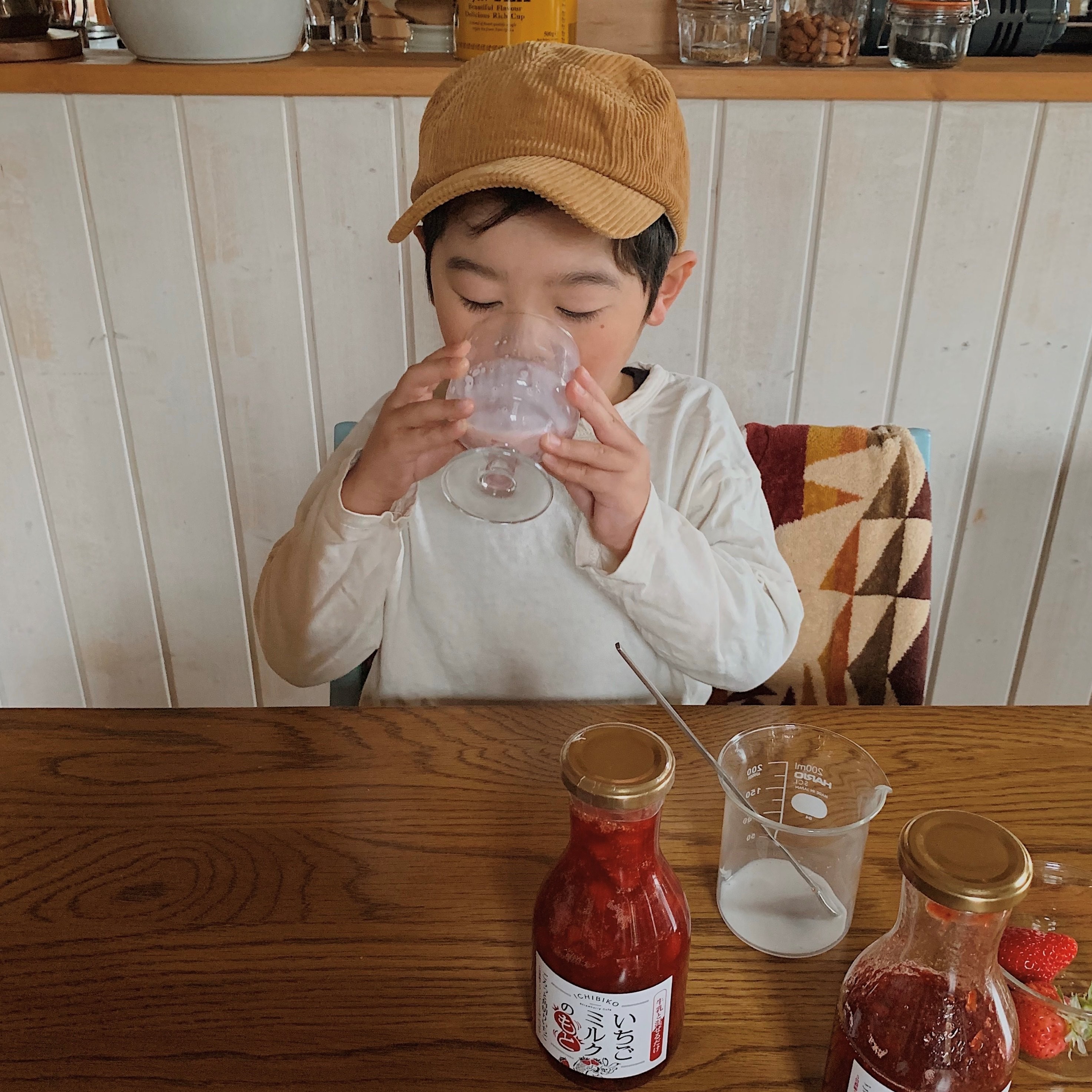 子どもひとりでも作れる!絶品「いちごミルクのもと」実食レポ~続編~