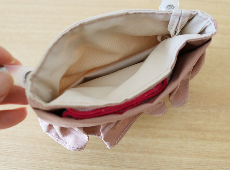 小学生の必須アイテム!どんな洋服にもあわせやすく、使いやすい北欧テイストの「移動ポケット」