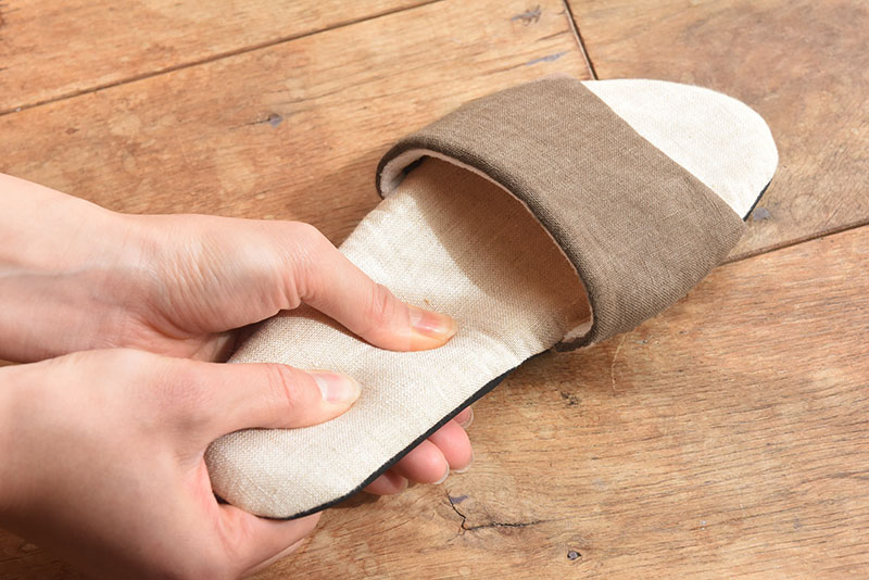 インスタグラマーさんが選ぶ夏のスリッパ決定版! bon moment(ボンモマン)の丸洗いできるリネンスリッパ