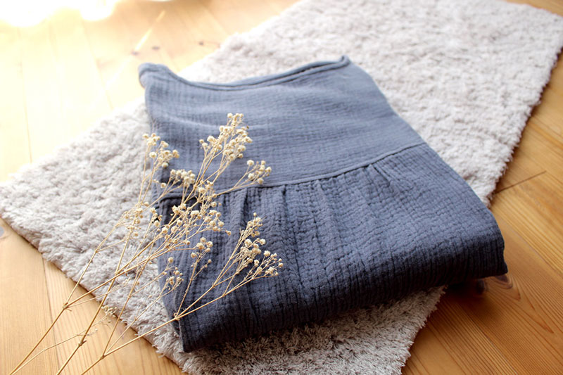 湯上りは子ども優先の汗だくママに。クールダウン用タオルワンピが大活躍！