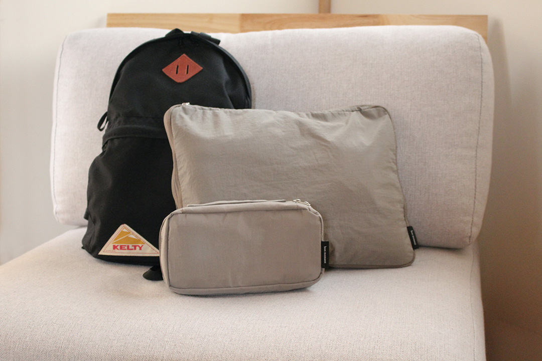 一泊旅行ならMサイズで身軽に！「bon moment　取り外せる 吊り下げポーチ」