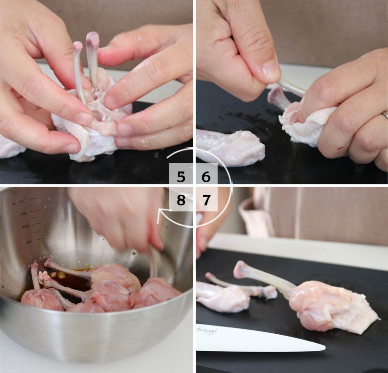 クリスマス、誕生会に!おうちで作る、カリッとジューシーな「チューリップ唐揚げ」