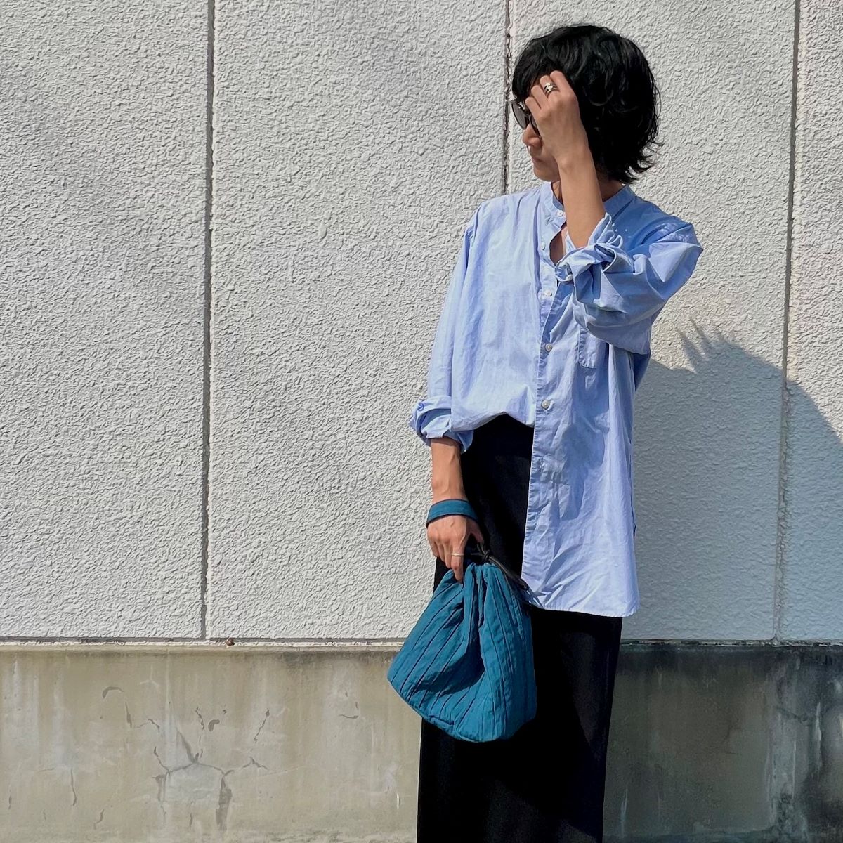 そのまま持ち歩けるデザインが可愛いと話題！『巾着バッグインバッグ』の良さを愛用スタッフがレポート