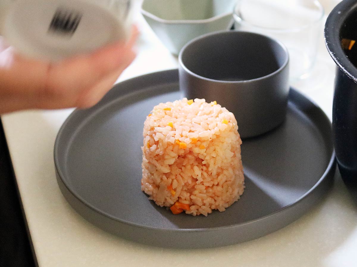 今年のハロウィンご飯はコレ!「おばけチーズのチキンライスプレート」