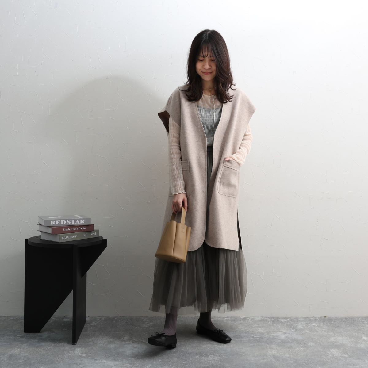 秋服のマンネリ脱却!「ジレ初心者」スタッフ3名が着回しに挑戦しました