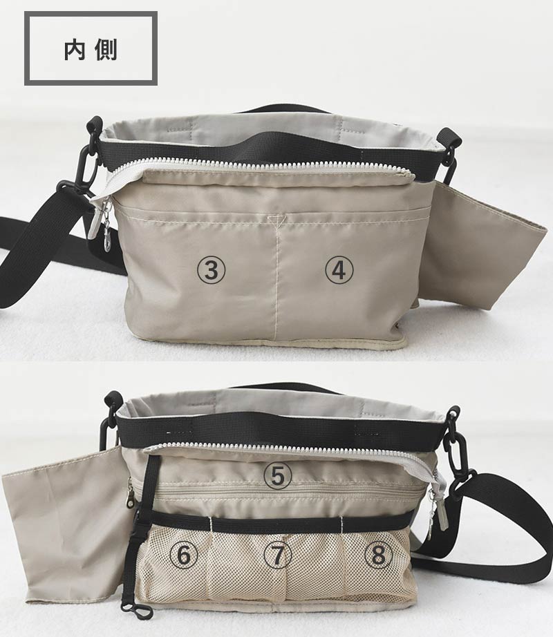 旅行も帰省も子どもとのお出かけも。両手フリーならこんなに身軽!「整理ができるショルダーバッグ」スタッフの使い方