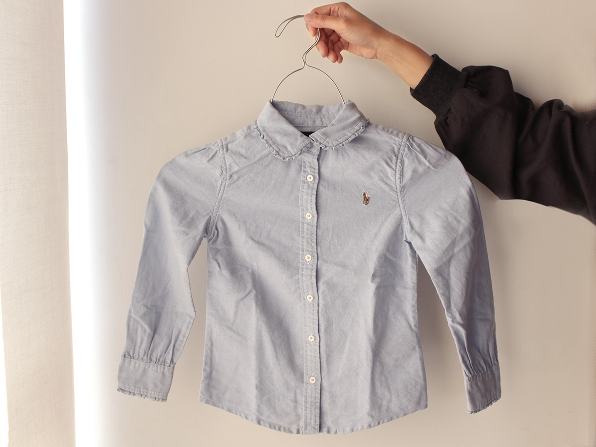 シャツの掛ける・外すがラックラク！「握ってスルン」のグーパーハンガーで時短家事