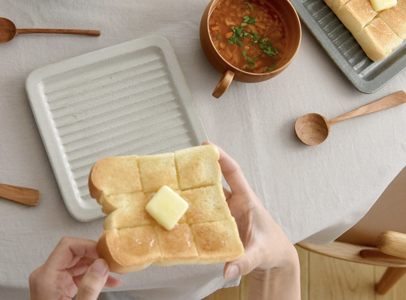 ずーっとサクサク！絶品トースト皿ではじめる「モチベ朝食」のススメ【インスタグラマーさんのもの選び】