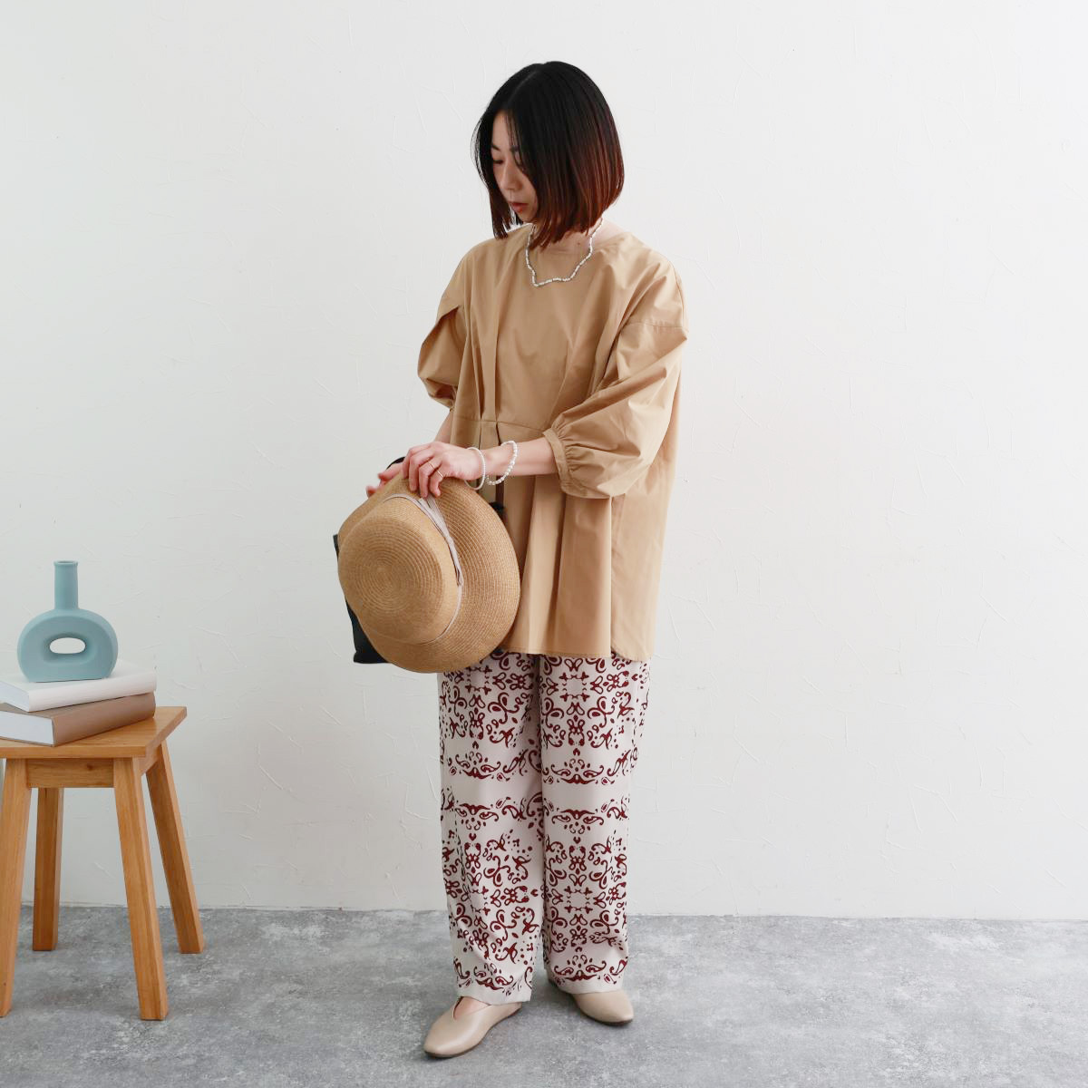 ぽかぽか陽気にベストな一着、新登場！おでかけ気分を盛り上げるブラウスコーデ