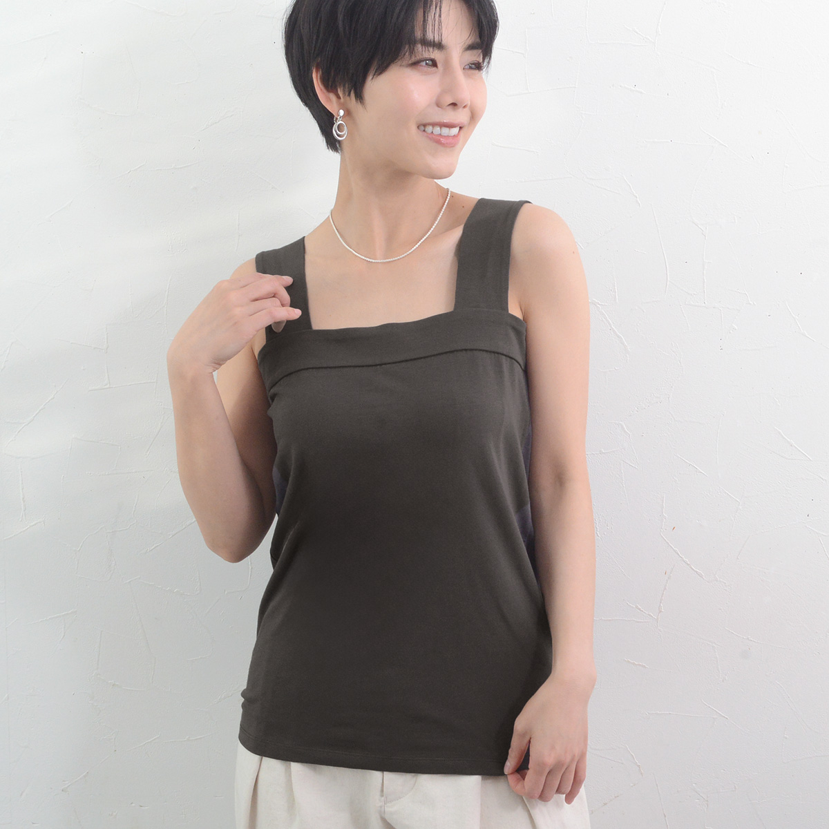 祝11周年！ロングセラーの「チラ見え防止タンク」スタッフコーデをまるっとご紹介