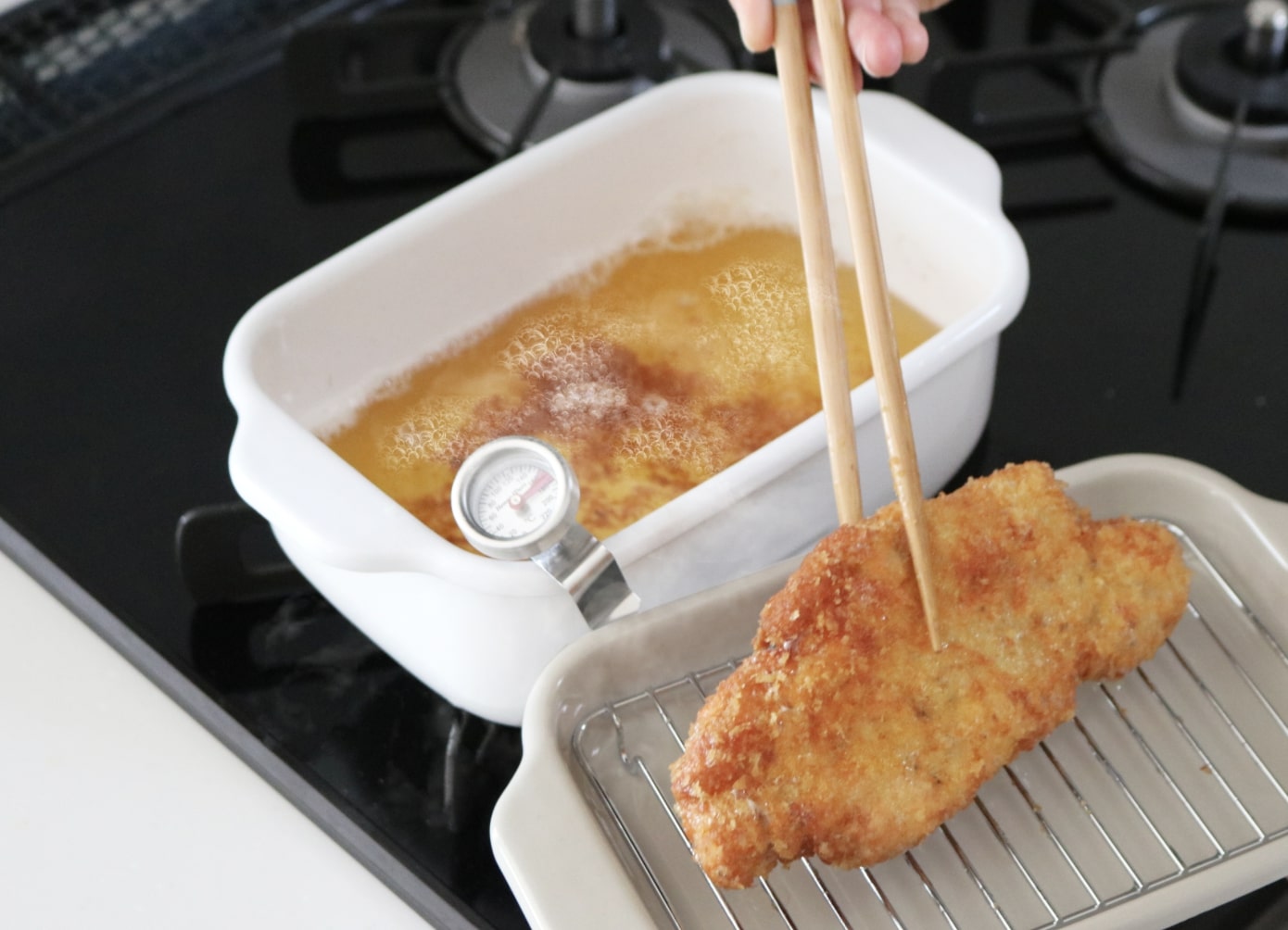 揚げ物を「面倒」と思わなくなった！高評価「四角い天ぷら鍋」の魅力を3名のインスタグラマーさんに聞きました