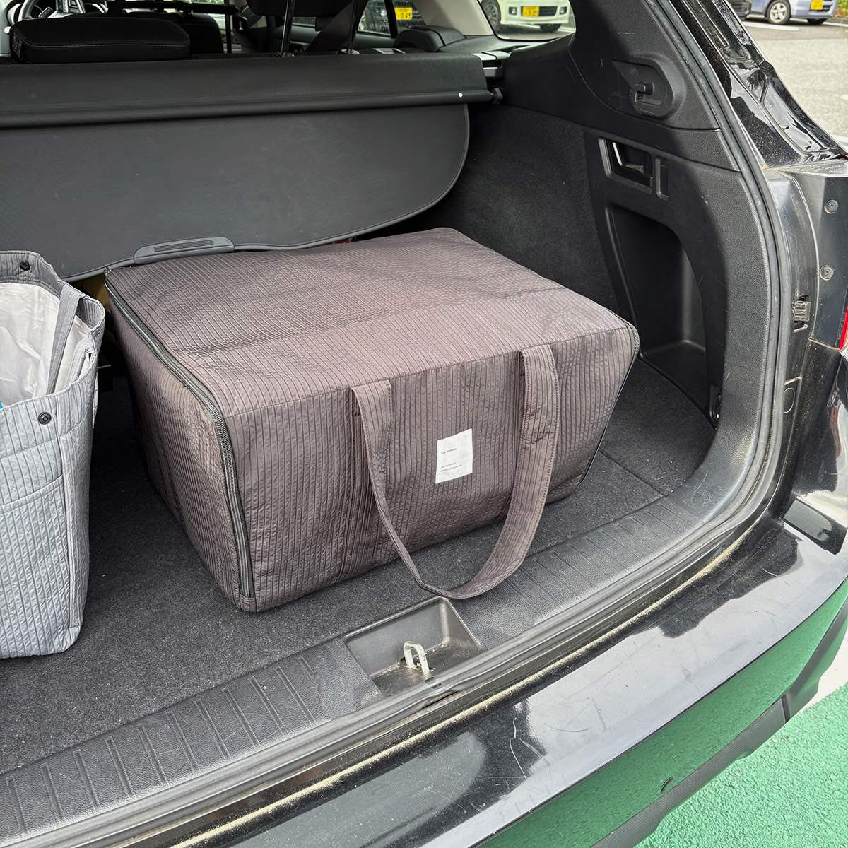 Myレジカゴ丸ごと保冷！真夏の車も安心、新作「レジかご保冷バッグ」のスタッフ愛用レポ
