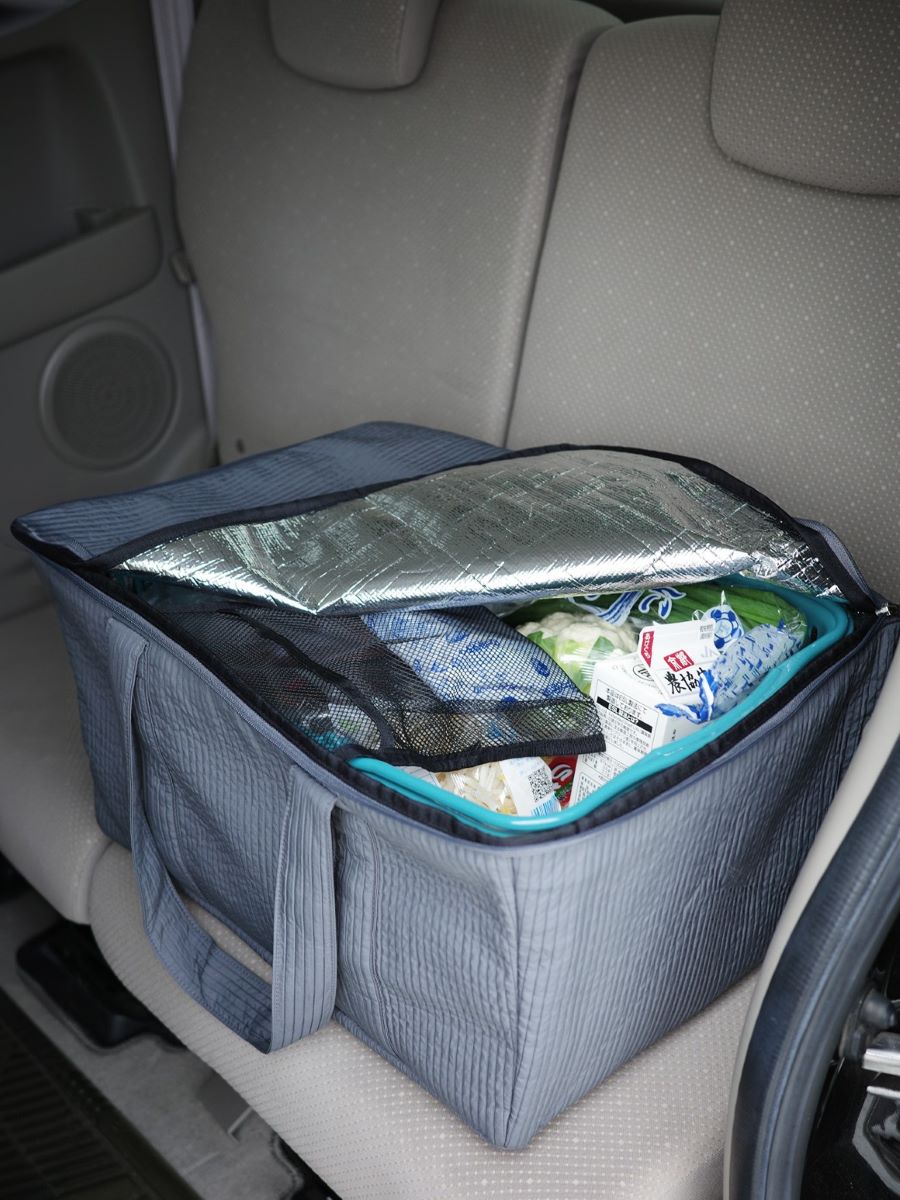 Myレジカゴ丸ごと保冷！真夏の車も安心、新作「レジかご保冷バッグ」のスタッフ愛用レポ