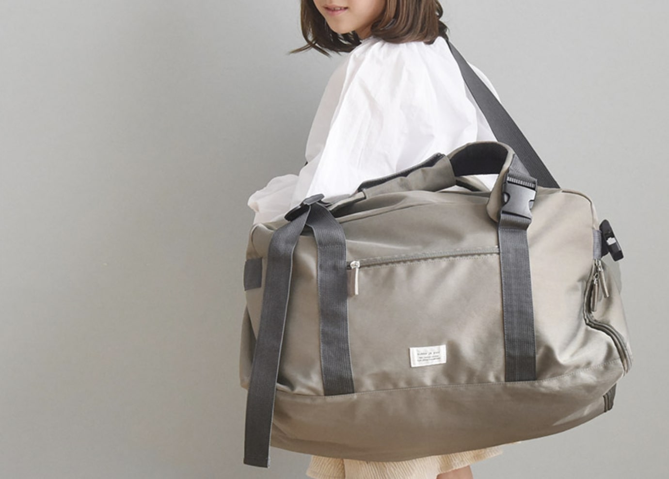 『この子にぴったりサイズ』が選べる旅行バッグ。修学旅行や合宿に向けてママインスタグラマーさんから使用レポが到着！