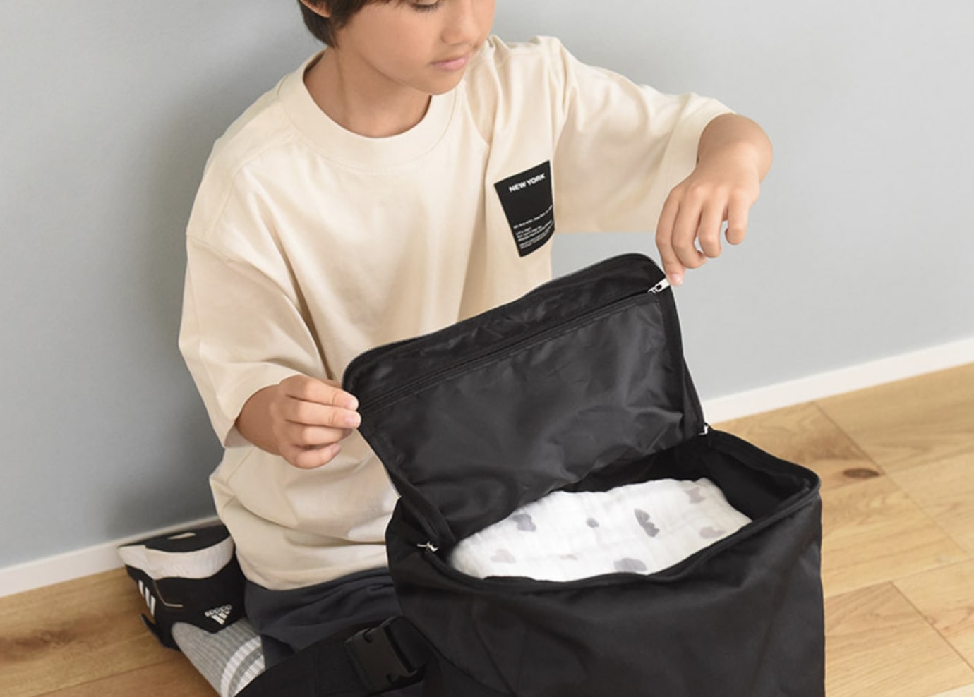 『この子にぴったりサイズ』が選べる旅行バッグ。修学旅行や合宿に向けてママインスタグラマーさんから使用レポが到着！