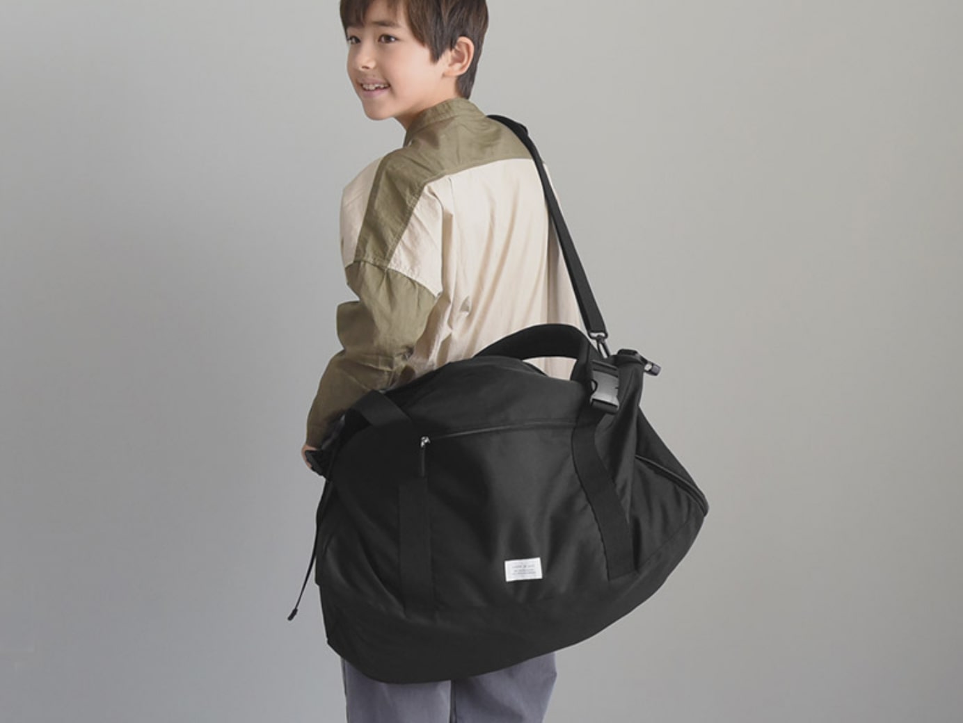 『この子にぴったりサイズ』が選べる旅行バッグ。修学旅行や合宿に向けてママインスタグラマーさんから使用レポが到着！