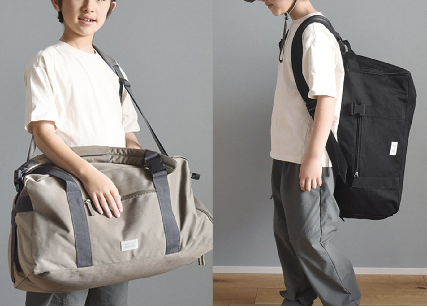 『この子にぴったりサイズ』が選べる旅行バッグ。修学旅行や合宿に向けてママインスタグラマーさんから使用レポが到着！