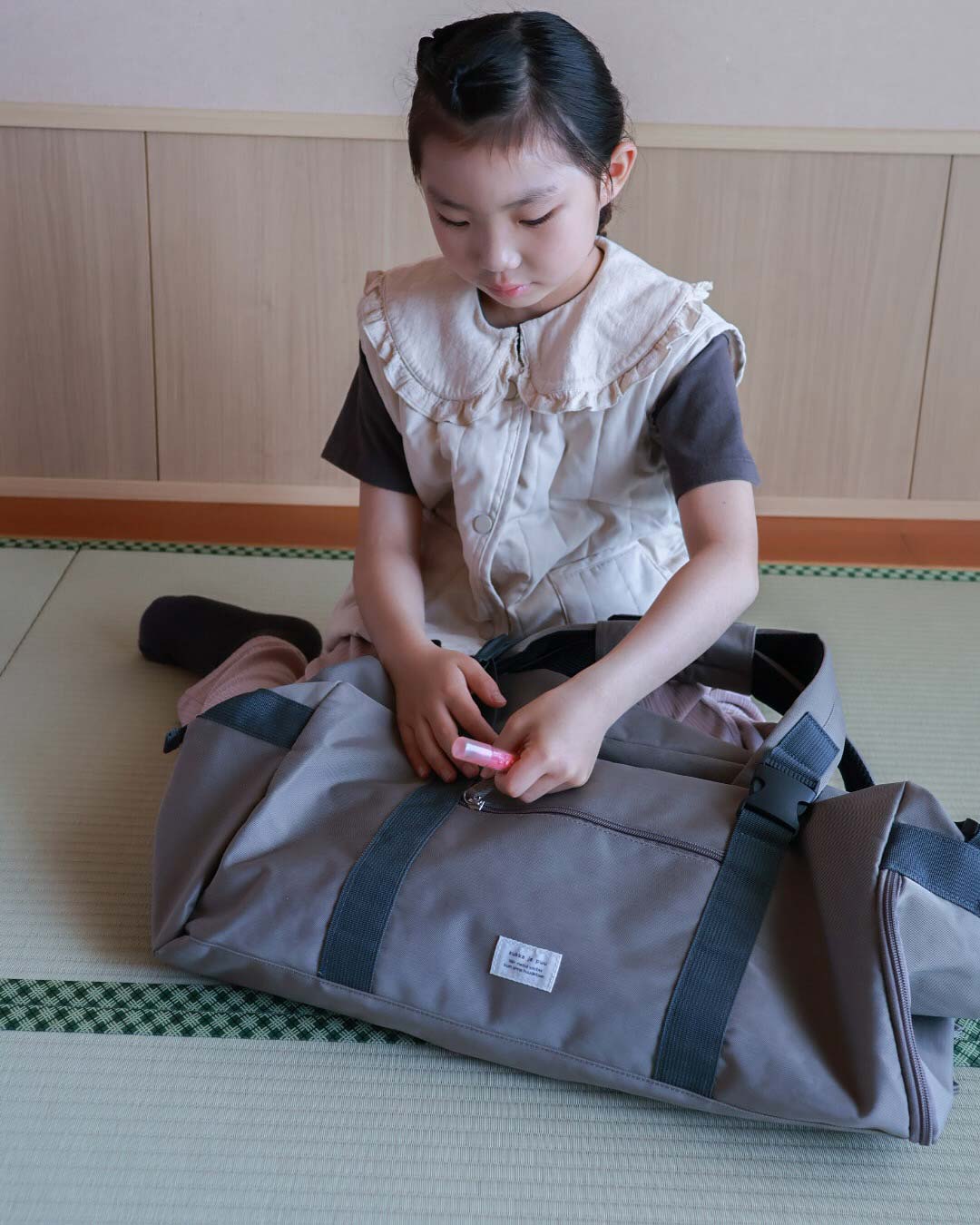 『この子にぴったりサイズ』が選べる旅行バッグ。修学旅行や合宿に向けてママインスタグラマーさんから使用レポが到着！