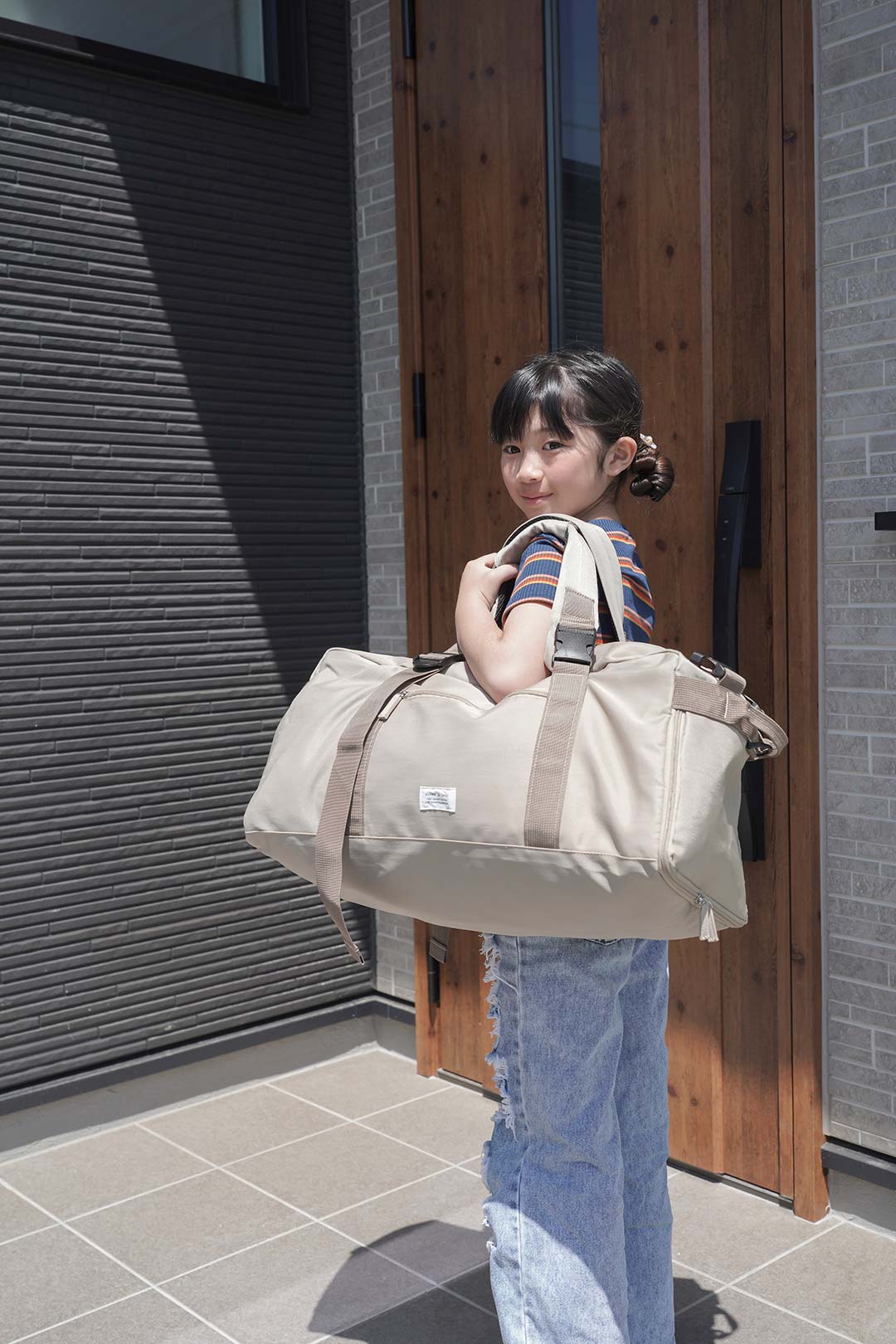 『この子にぴったりサイズ』が選べる旅行バッグ。修学旅行や合宿に向けてママインスタグラマーさんから使用レポが到着！