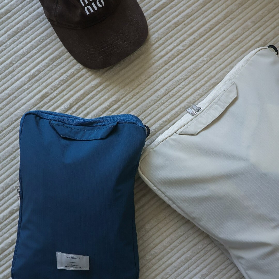 家族旅行では1人1個が当たり前！？インスタグラマーさんの旅行で「圧縮トラベルポーチ」が活躍中