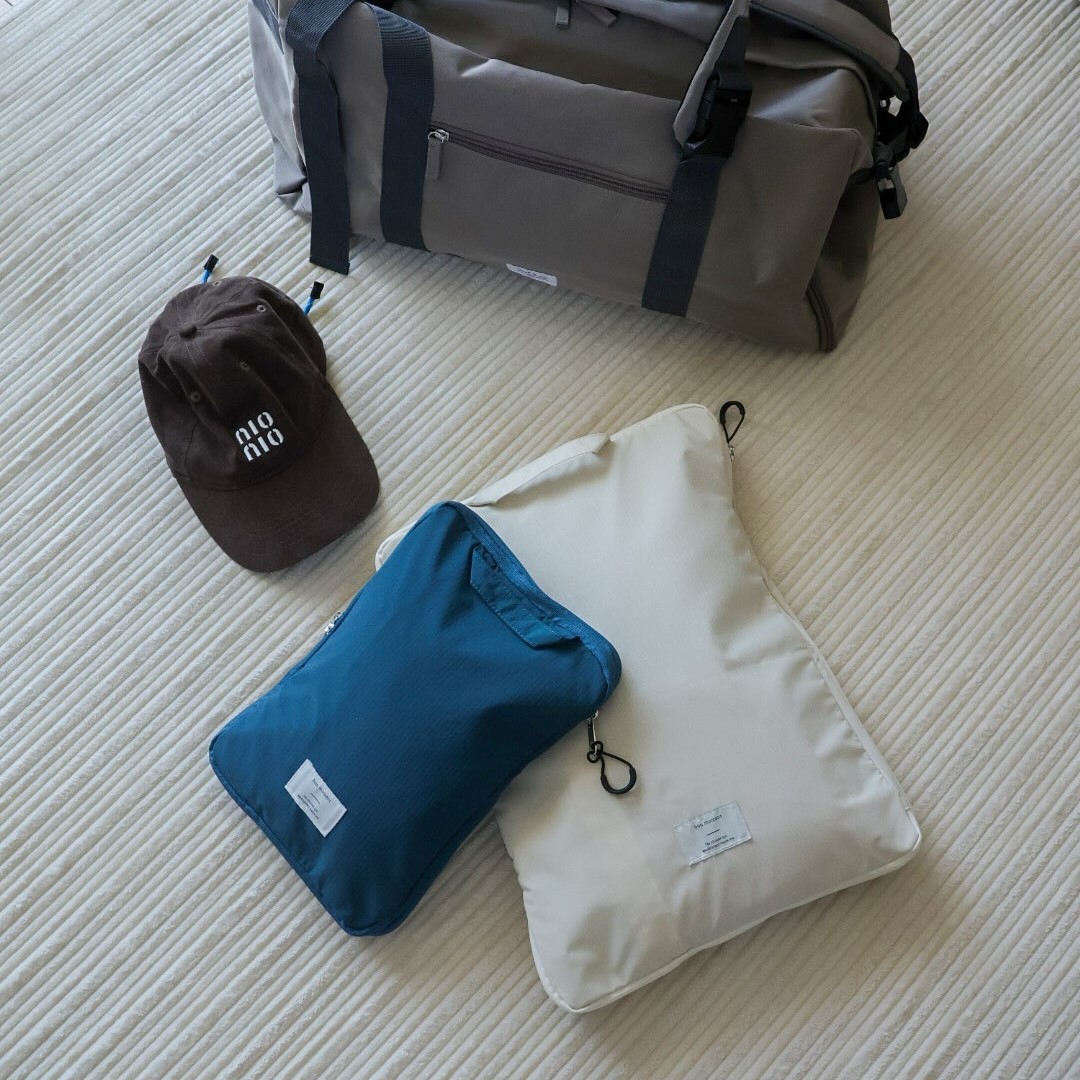 家族旅行では1人1個が当たり前！？インスタグラマーさんの旅行で「圧縮トラベルポーチ」が活躍中