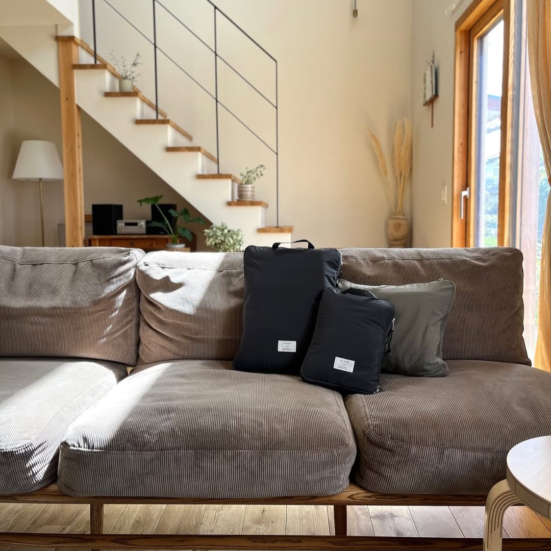 家族旅行では1人1個が当たり前！？インスタグラマーさんの旅行で「圧縮トラベルポーチ」が活躍中