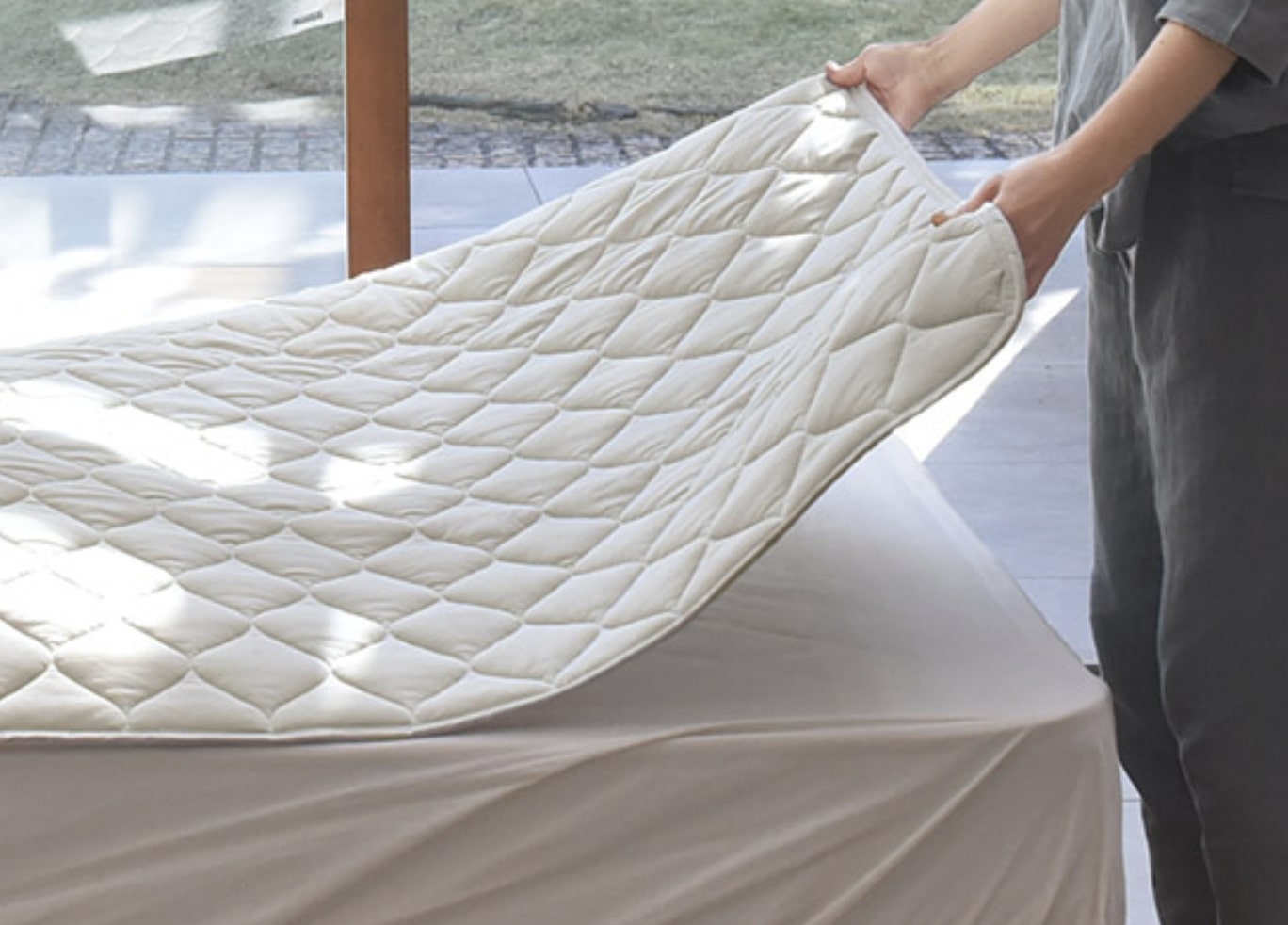 寝汗キッズに涼しい夜を。コットン100％のひんやり寝具は、子ども部屋でも大活躍【インスタグラマーさんのもの選び】