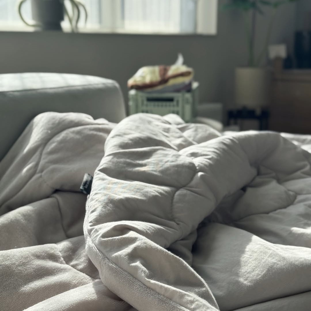 寝汗キッズに涼しい夜を。コットン100％のひんやり寝具は、子ども部屋でも大活躍【インスタグラマーさんのもの選び】