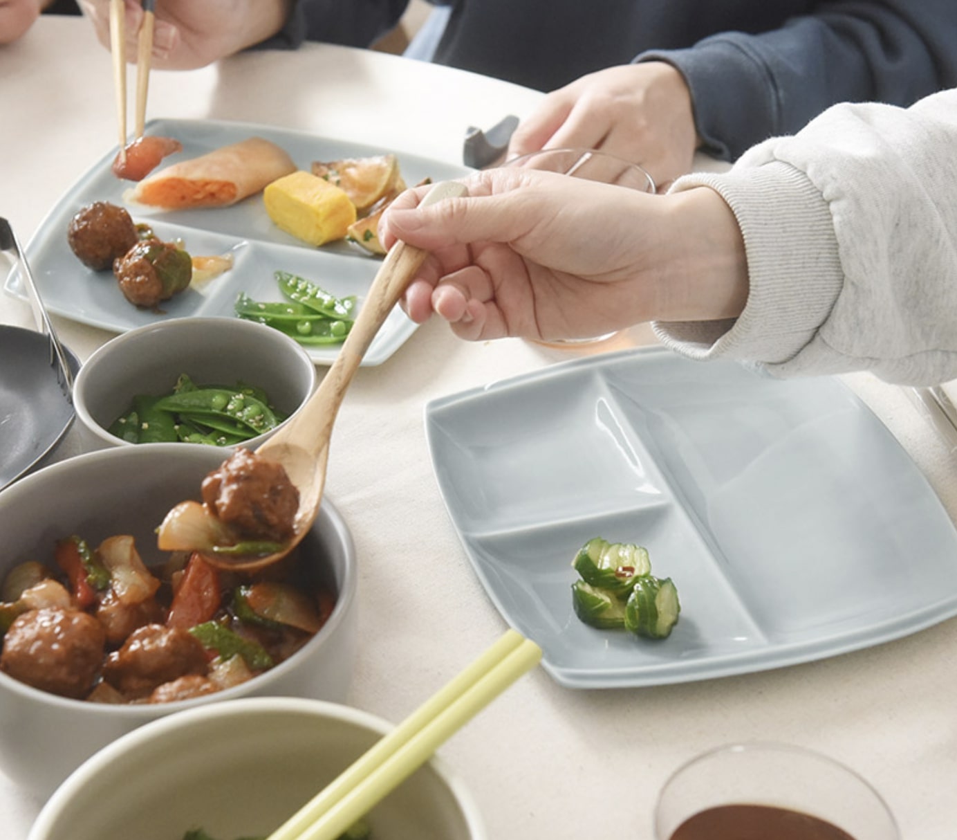 家事ラク・見栄え・美味しさも！インスタグラマーさんから届いた「仕切りプレートの好きなとこ」発表会