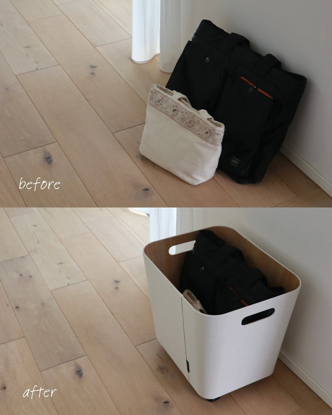 「帰ってきたら、ここに置いとこ」インスタグラマーさんも使って納得、キャスター付き収納の人気の理由