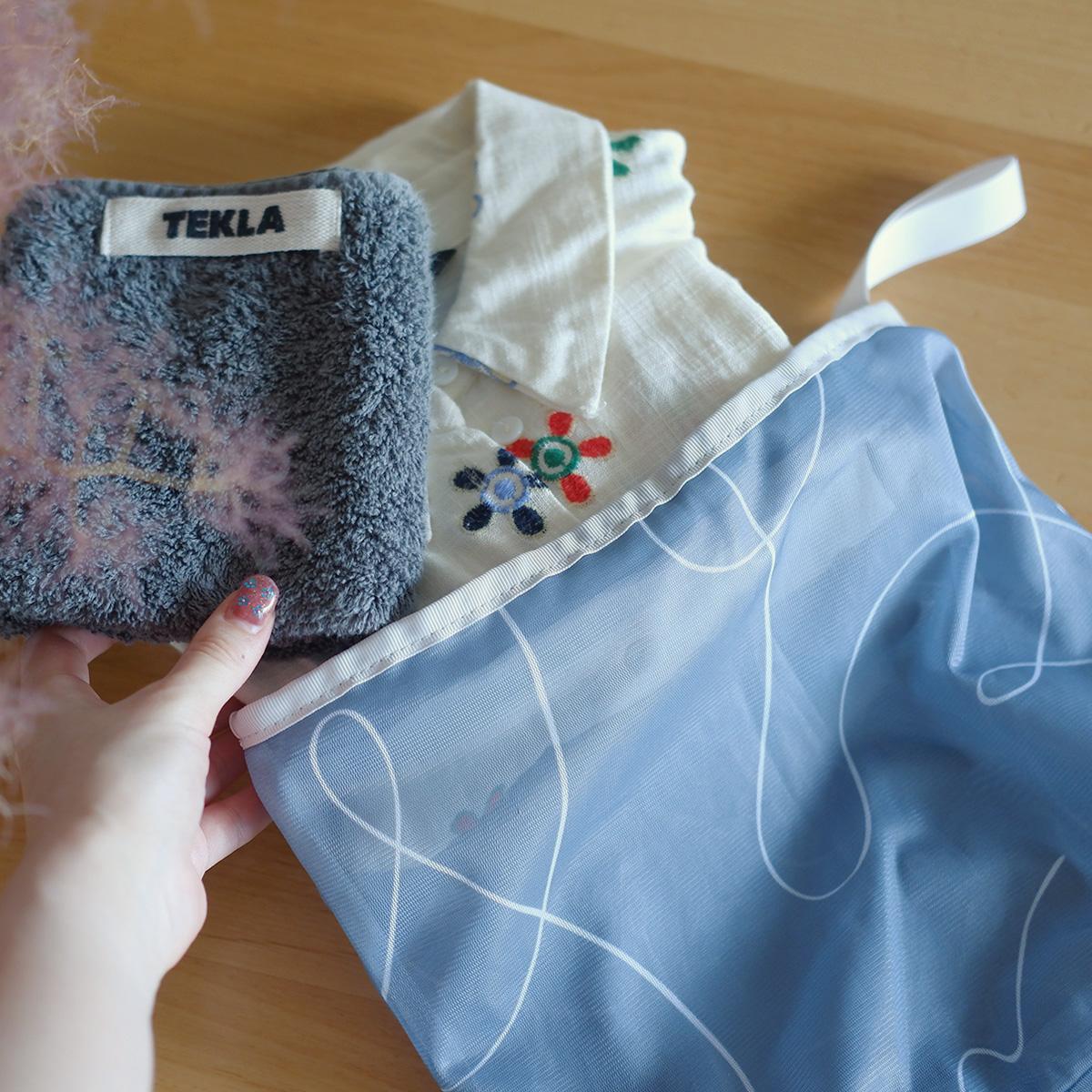 これが洗濯ネット！？お家使いだけじゃもったいない！ ライブや夏フェスの着替え入れにも。