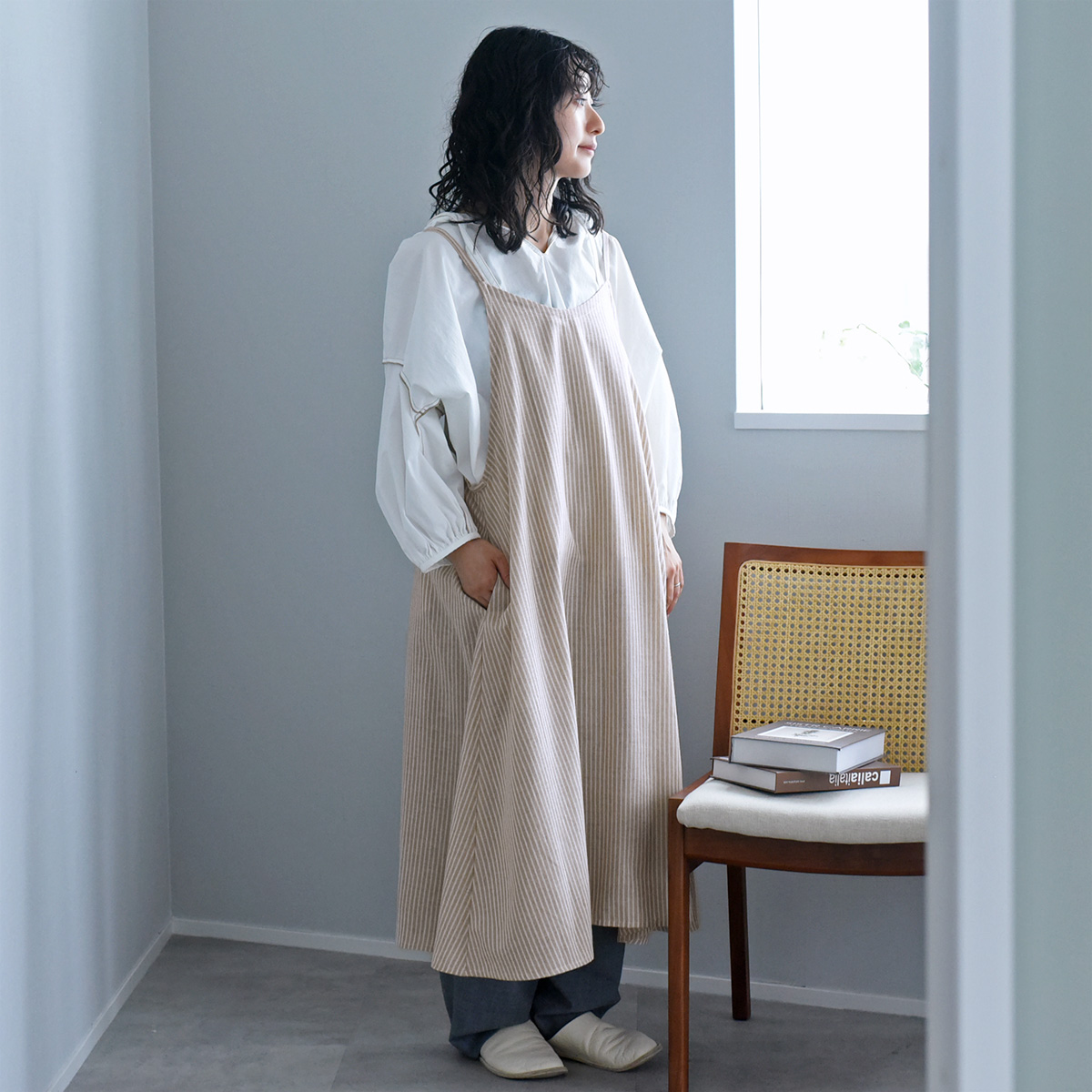 家事のやる気スイッチをオン。リニューアルして帰ってきた「まるでお洋服なキャミエプロン」のスタッフレポ