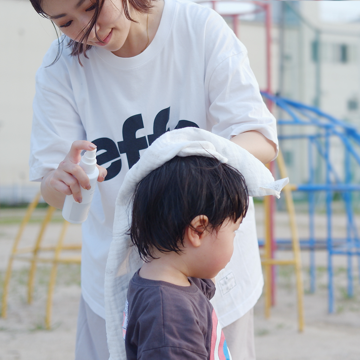 防災だけじゃない『どこでもお風呂』シュッとスプレーするだけの全身シャンプー、スタッフはこんな時に使っています