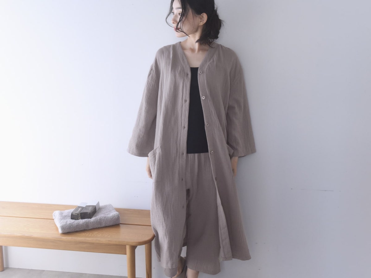 あの『湯上りワンピ』に3wayで着られるガウン誕生！秋冬のワンオペ「子どもとお風呂」の心強〜い味方に