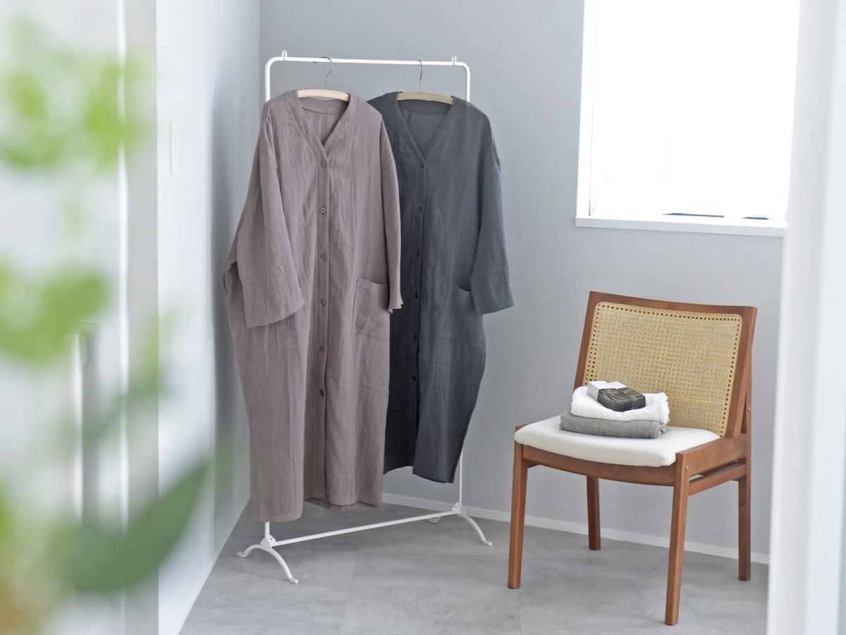 あの『湯上りワンピ』に3wayで着られるガウン誕生！秋冬のワンオペ「子どもとお風呂」の心強〜い味方に