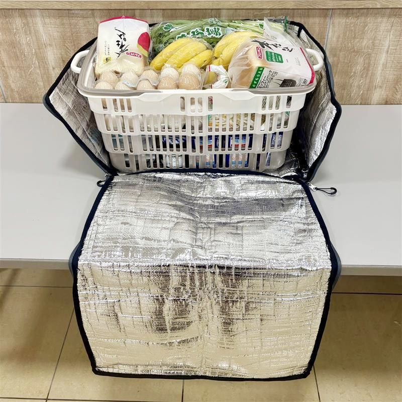 “便利だけどかさばる問題”を解決！折り畳めるレジカゴ＆まるごと保冷バッグでまとめ買いをスムーズに
